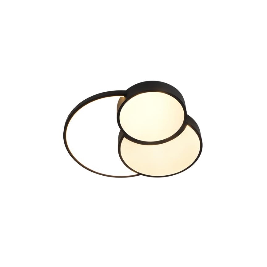 LED Hämardatav laevalgusti LED/60W/230V 3000-6500K must + kaugjuhtimispult