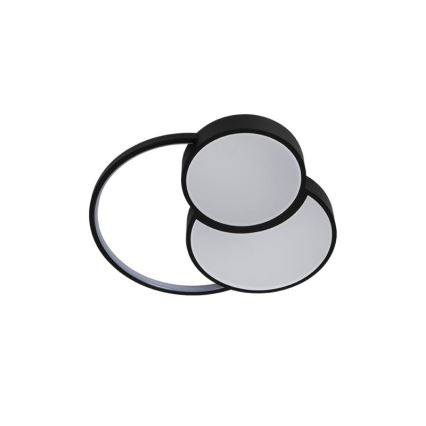 LED Hämardatav laevalgusti LED/60W/230V 3000-6500K must + kaugjuhtimispult