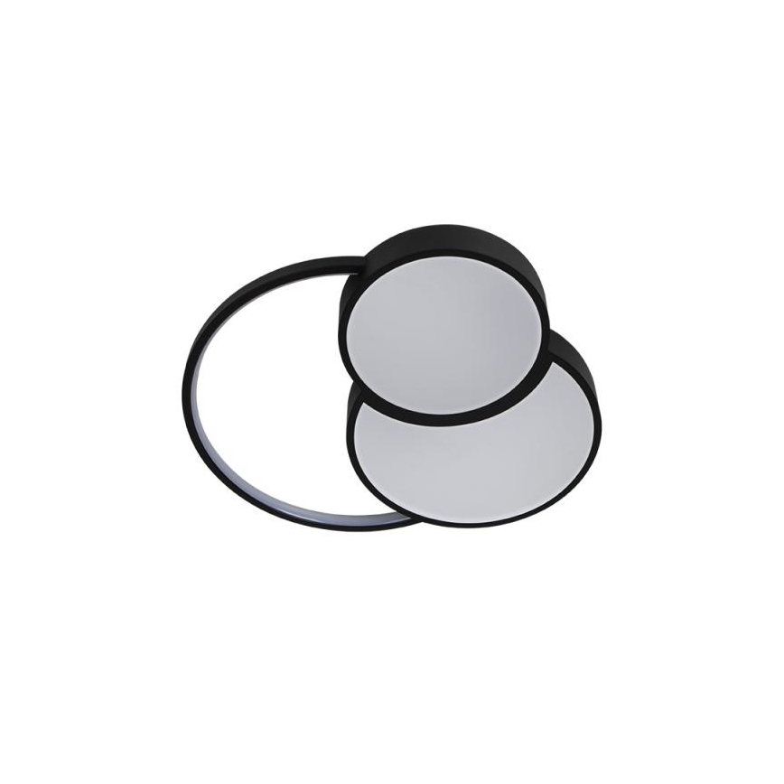 LED Hämardatav laevalgusti LED/60W/230V 3000-6500K must + kaugjuhtimispult