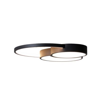 LED Hämardatav laevalgusti LED/60W/230V 3000-6500K must + kaugjuhtimispult