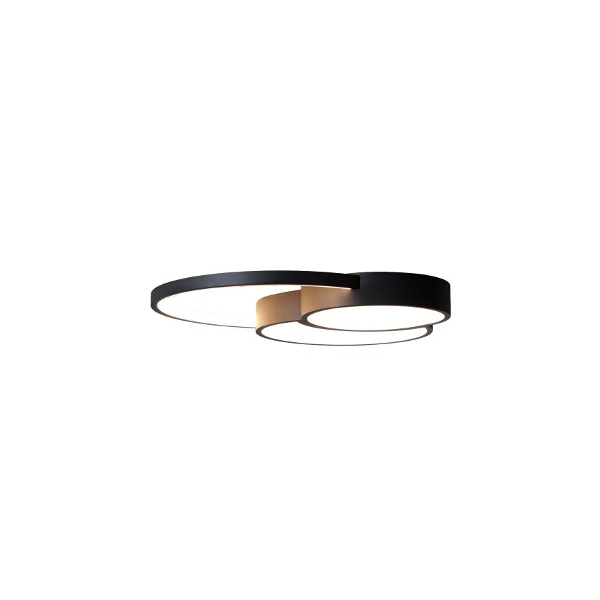LED Hämardatav laevalgusti LED/60W/230V 3000-6500K must + kaugjuhtimispult
