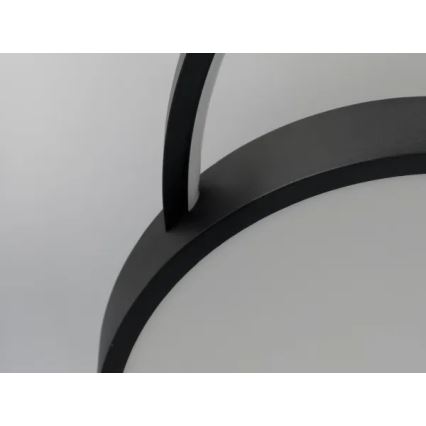LED Hämardatav laevalgusti LED/60W/230V 3000-6500K must + kaugjuhtimispult