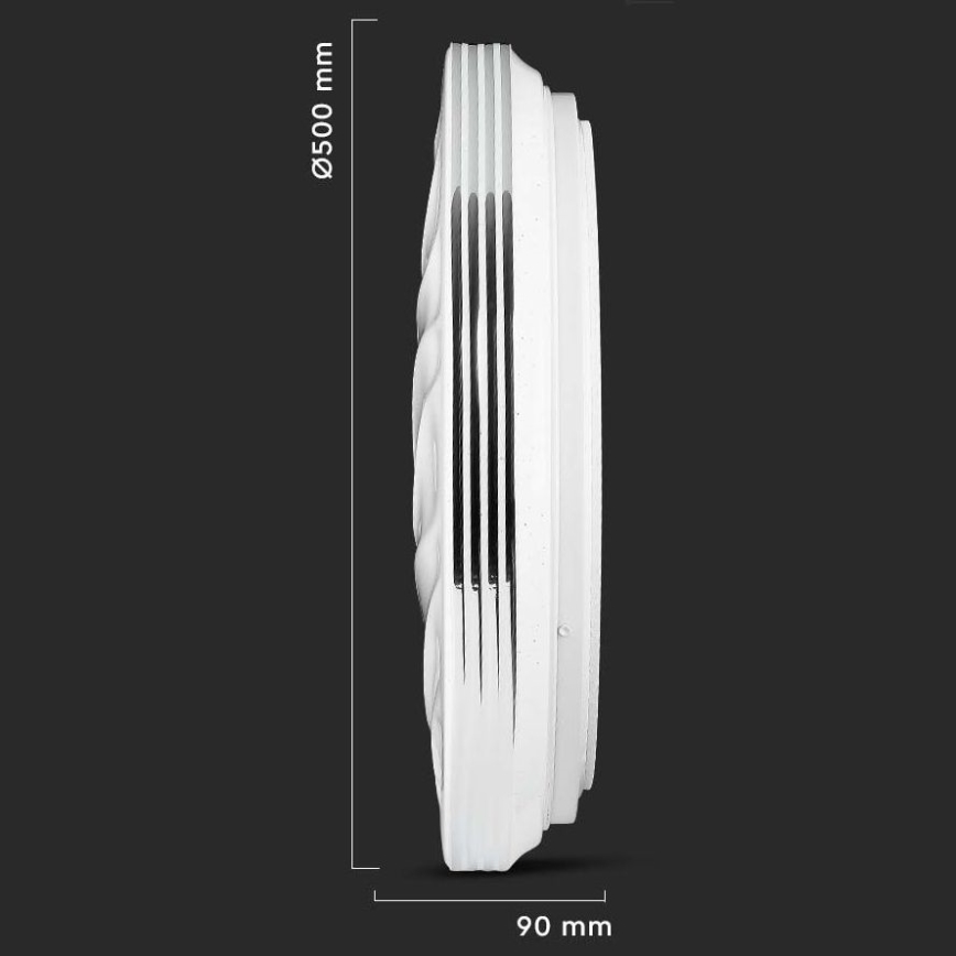 LED Hämardatav laevalgusti LED/60W/230V 3000K/4000K/6500K + kaugjuhtimispult