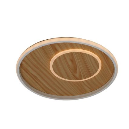 LED Hämardatav laevalgusti LED/65W/230V 3000-6500K pruun + kaugjuhtimispult