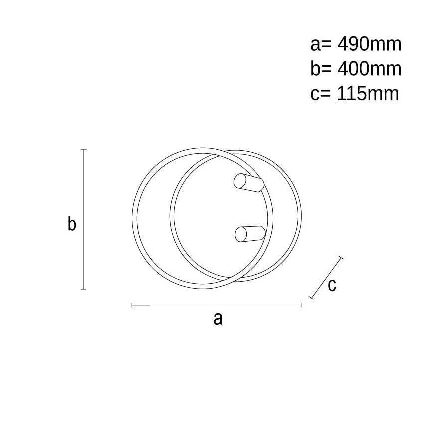 LED Hämardatav laevalgusti LED/65W/230V 3000-6500K valge + kaugjuhtimispult