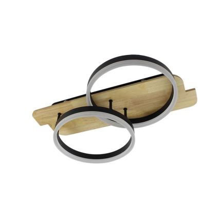 LED Hämardatav laevalgusti LED/70W/230V 3000-6500K tamm + kaugjuhtimispult