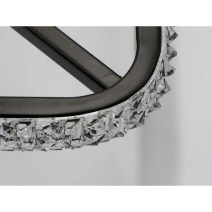 LED Hämardatav laevalgusti LED/70W/230V 3000-6500K must + kaugjuhtimispult