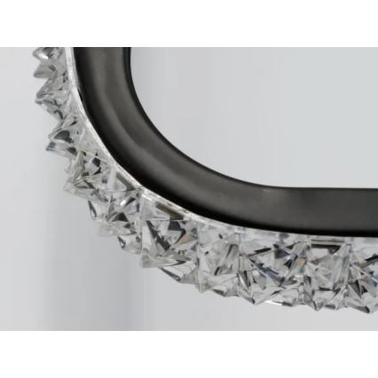 LED Hämardatav laevalgusti LED/70W/230V 3000-6500K must + kaugjuhtimispult