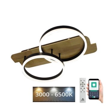 LED Hämardatav laevalgusti LED/70W/230V 3000-6500K tamm + kaugjuhtimispult