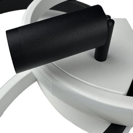 LED Hämardatav laevalgusti LED/70W/230V 3000-6500K valge/must + kaugjuhtimispult