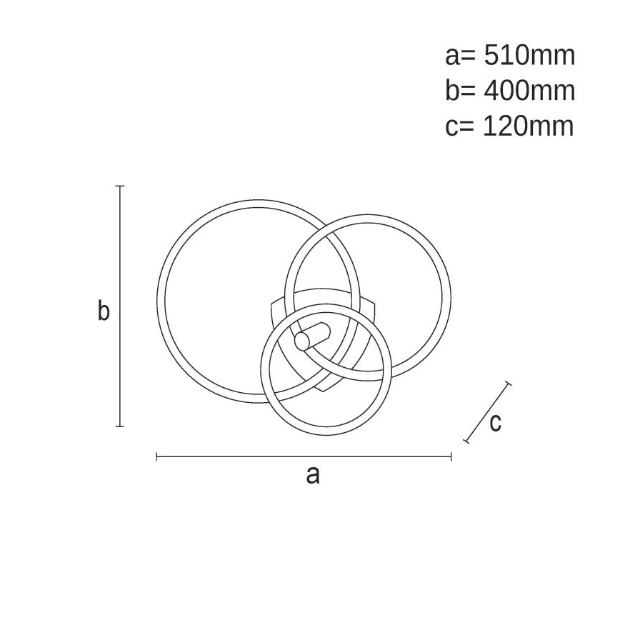 LED Hämardatav laevalgusti LED/70W/230V 3000-6500K valge/must + kaugjuhtimispult