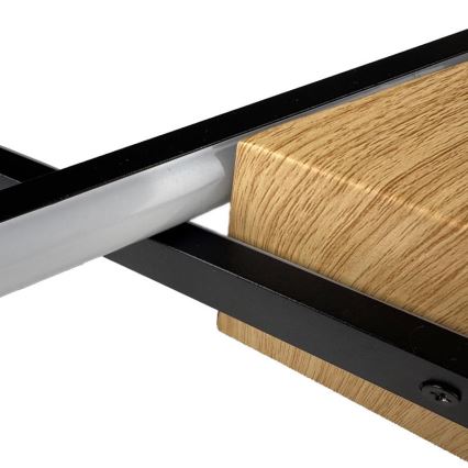LED Hämardatav laevalgusti LED/75W/230V 3000-6500K pruun/must + kaugjuhtimispult