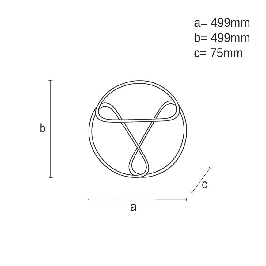 LED Hämardatav laevalgusti LED/75W/230V 3000-6500K pruun/must + kaugjuhtimispult