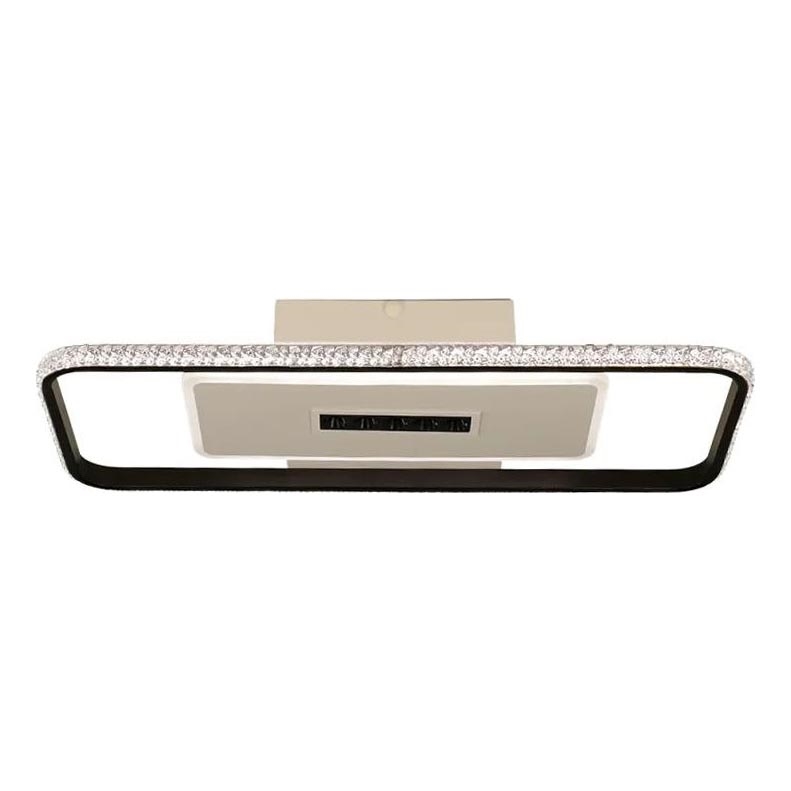 LED Hämardatav laevalgusti LED/75W/230V 3000-6500K valge/must + kaugjuhtimispult