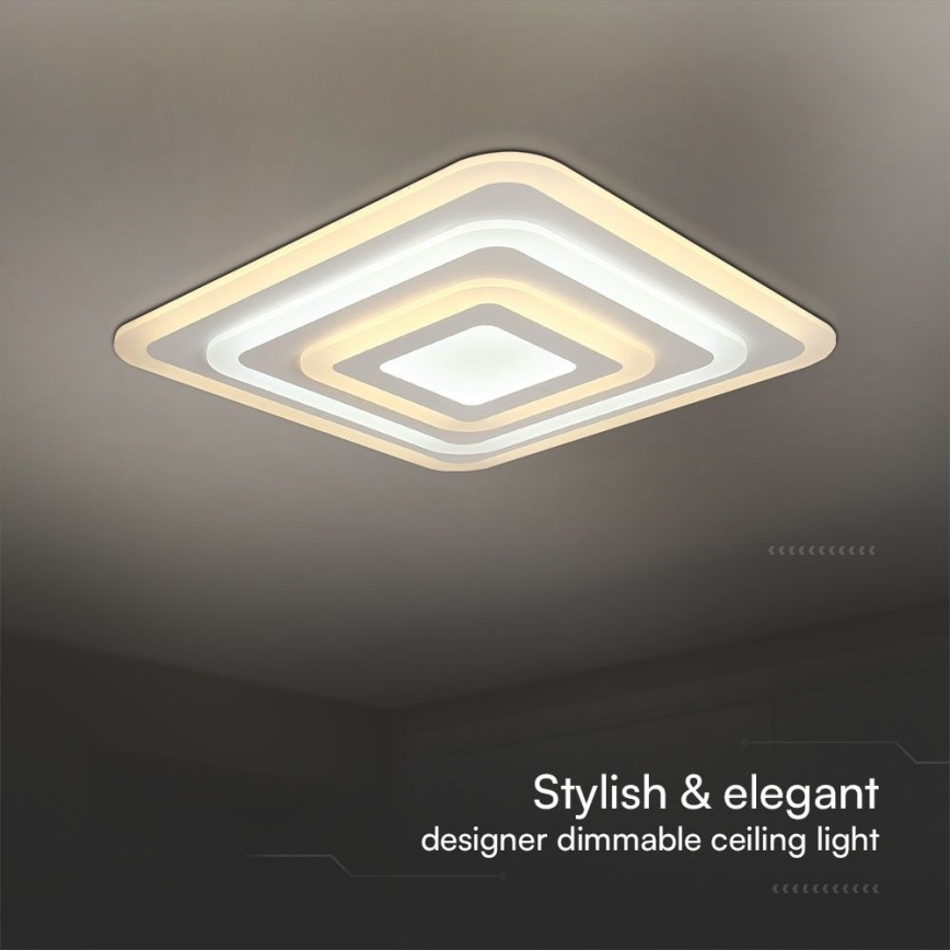 LED Hämardatav laevalgusti LED/77W/230V 3000-6500K + kaugjuhtimispult
