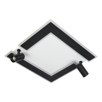 LED Hämardatav laevalgusti LED/80W/230V 3000-6500K must + kaugjuhtimispult