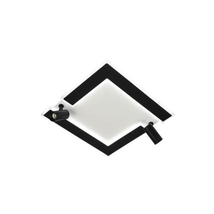 LED Hämardatav laevalgusti LED/80W/230V 3000-6500K must + kaugjuhtimispult