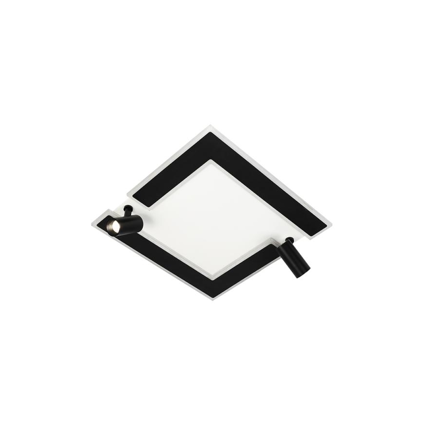 LED Hämardatav laevalgusti LED/80W/230V 3000-6500K must + kaugjuhtimispult