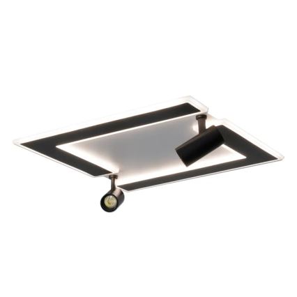 LED Hämardatav laevalgusti LED/80W/230V 3000-6500K must + kaugjuhtimispult