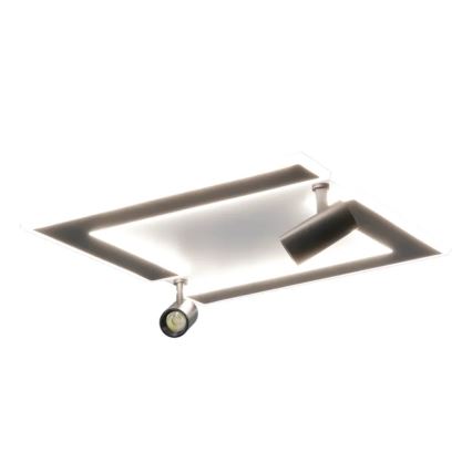LED Hämardatav laevalgusti LED/80W/230V 3000-6500K must + kaugjuhtimispult