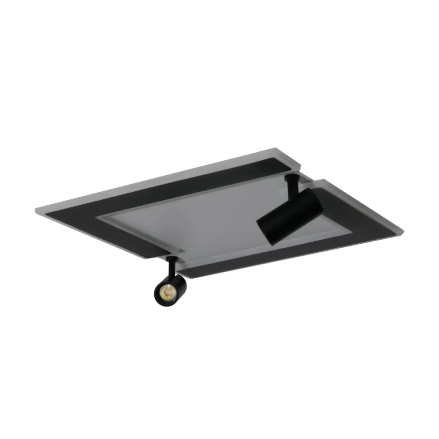 LED Hämardatav laevalgusti LED/80W/230V 3000-6500K must + kaugjuhtimispult