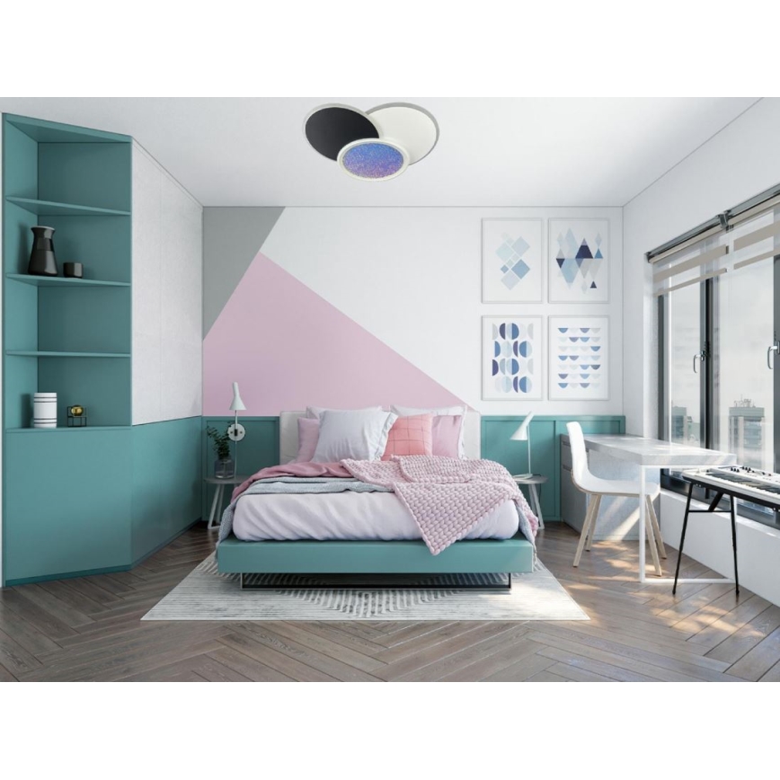 LED Hämardatav laevalgusti LED/80W/230V 3000-6500K valge + kaugjuhtimispult