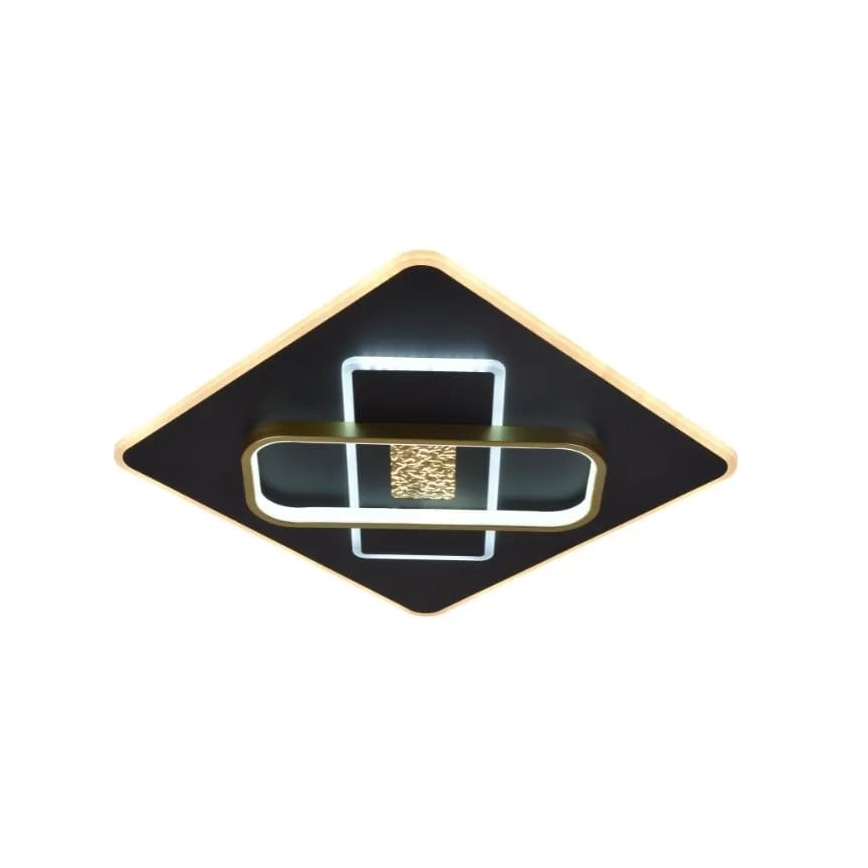 LED Hämardatav laevalgusti LED/90W/230V 3000-6500K must + kaugjuhtimispult