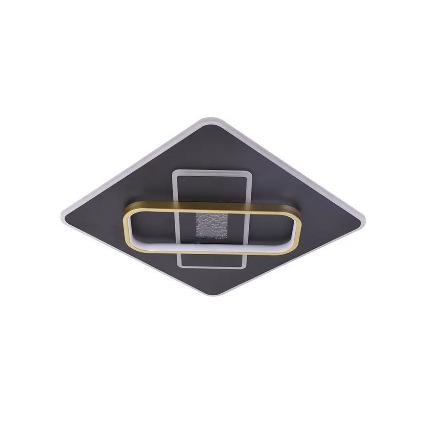 LED Hämardatav laevalgusti LED/90W/230V 3000-6500K must + kaugjuhtimispult