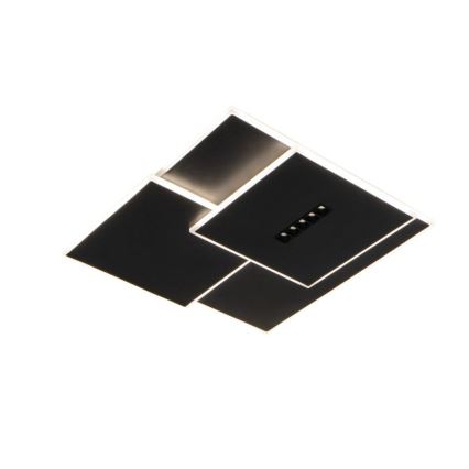 LED Hämardatav laevalgusti LED/95W/230V 3000-6500K must + kaugjuhtimispult