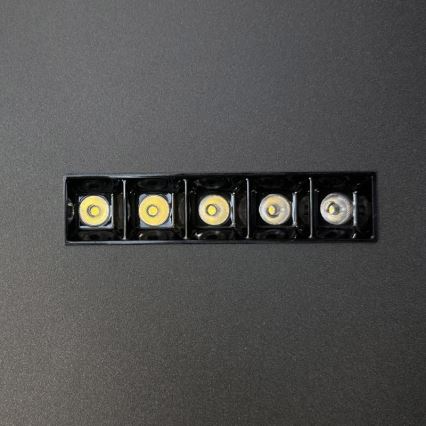 LED Hämardatav laevalgusti LED/95W/230V 3000-6500K must + kaugjuhtimispult
