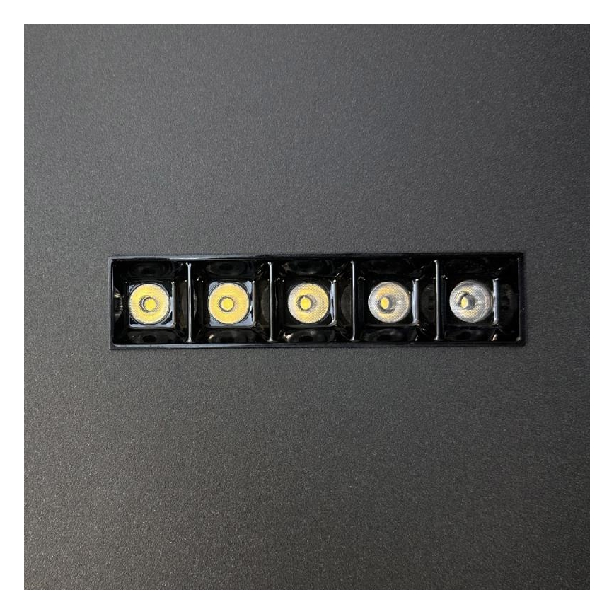 LED Hämardatav laevalgusti LED/95W/230V 3000-6500K must + kaugjuhtimispult