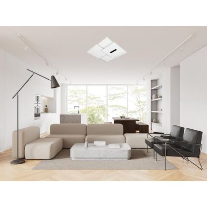 LED Hämardatav laevalgusti LED/95W/230V 3000-6500K valge + kaugjuhtimispult
