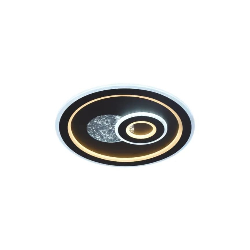 LED Hämardatav laevalgusti LED/95W/230V 3000-6500K must + kaugjuhtimispult