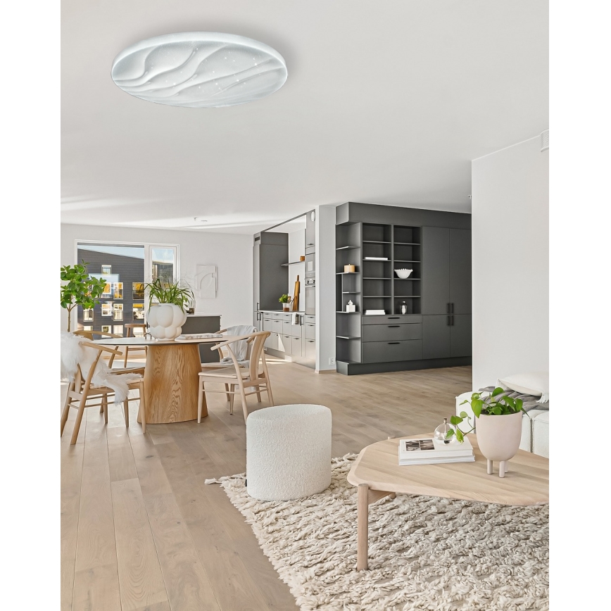 LED Hämardatav laevalgusti LIKA LED/60W/230V 2700-6500K d. 58 cm + kaugjuhtimispult