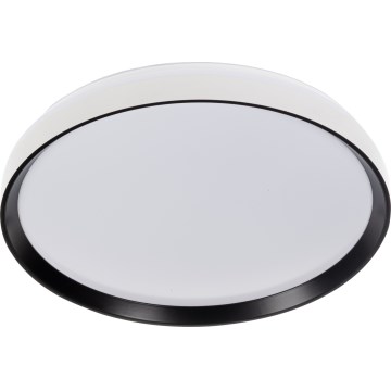 LED hämardatav laevalgusti LIXAN LED/65W/230V 3000-6500K läbimõõt 48,6 cm valge/must + kaugjuhtimispult