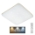 LED Hämardatav laevalgusti MANA LED/36W/230V 2700-6500K 43x43 cm + kaugjuhtimispult