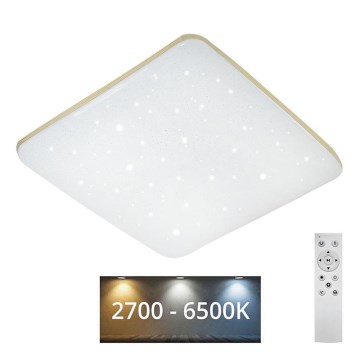 LED Hämardatav laevalgusti MANA LED/60W/230V 2700-6500K 53x53 cm + kaugjuhtimispult