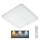 LED Hämardatav laevalgusti MANA LED/60W/230V 2700-6500K 53x53 cm + kaugjuhtimispult