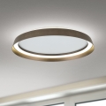 LED Hämardatav laevalgusti MANTA LED/38W/230V 2700/3000/4000K d. 45 cm pruun