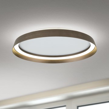 LED Hämardatav laevalgusti MANTA LED/38W/230V 2700/3000/4000K d. 45 cm pruun