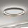 LED Hämardatav laevalgusti MANTA LED/38W/230V 2700/3000/4000K d. 45 cm pruun