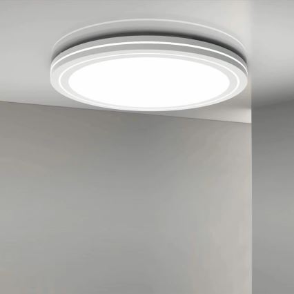LED Hämardatav laevalgusti vannituppa MARIAN LED/72W/230V d. 48 cm 3000-6000K IP44 + kaugjuhtimispult
