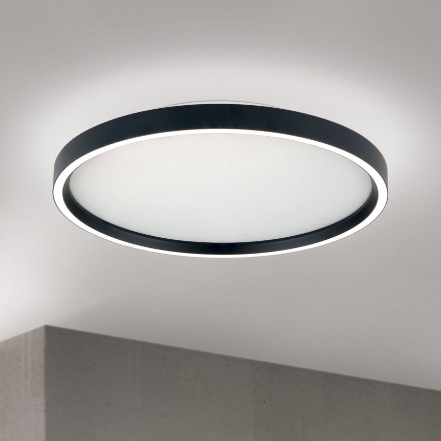 LED Hämardatav laevalgusti MASCA LED/36W/230V 2700/3350/4000K d. 40 cm must