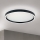 LED Hämardatav laevalgusti MASCA LED/36W/230V 2700/3350/4000K d. 40 cm must
