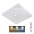 LED Hämardatav laevalgusti NERIS LED/60W/230V 2700-6500K 53x53 cm + kaugjuhtimispult