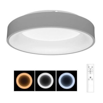 LED Hämardatav laevalgusti NEST LED/40W/230V 3000-6500K hall + pult