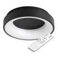 LED Hämardatav laevalgusti NOVA LED/54W/230V 3000-6500K must+ kaugjuhtimispult