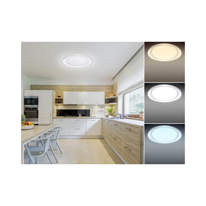 LED Hämardatav laevalgusti OPAL LED/24W/230V + kaugjuhtimispult