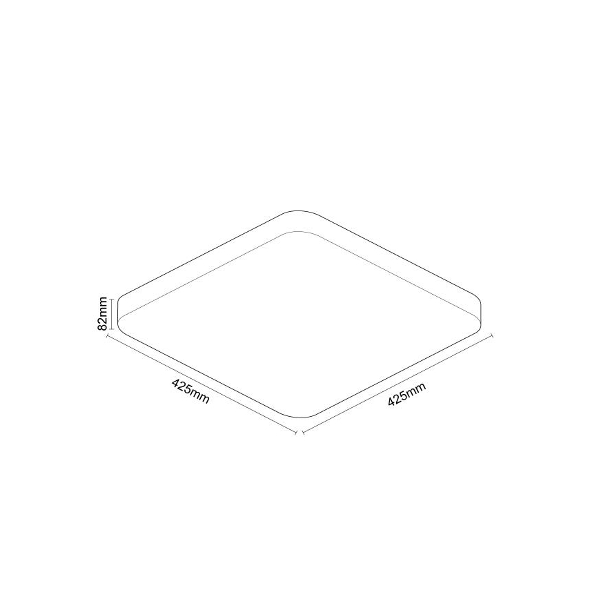 LED Hämardatav laevalgusti OPAL LED/48W/230V 2700-6500K Wi-Fi Tuya valge + kaugjuhtimispult