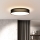 LED Hämardatav laevalgusti PENLEY LED/48W/230V 3000-6500K d. 40 cm must + kaugjuhtimispult